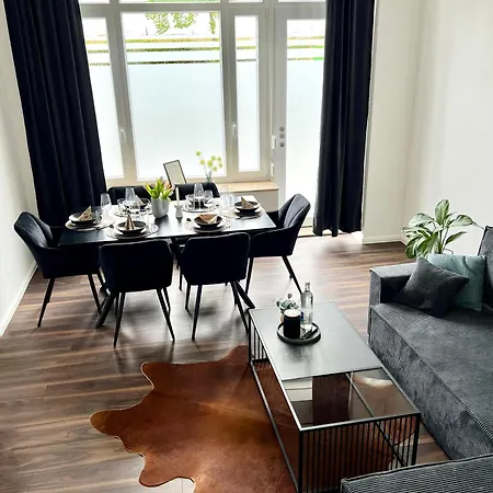 Apartment Le Vacation City-nord 97 Qm Kueche Leipzig